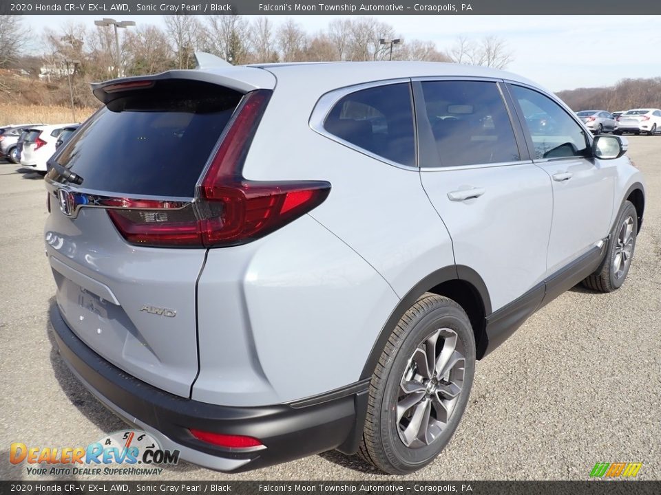 2020 Honda CR-V EX-L AWD Sonic Gray Pearl / Black Photo #4