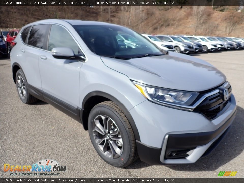 2020 Honda CR-V EX-L AWD Sonic Gray Pearl / Black Photo #5