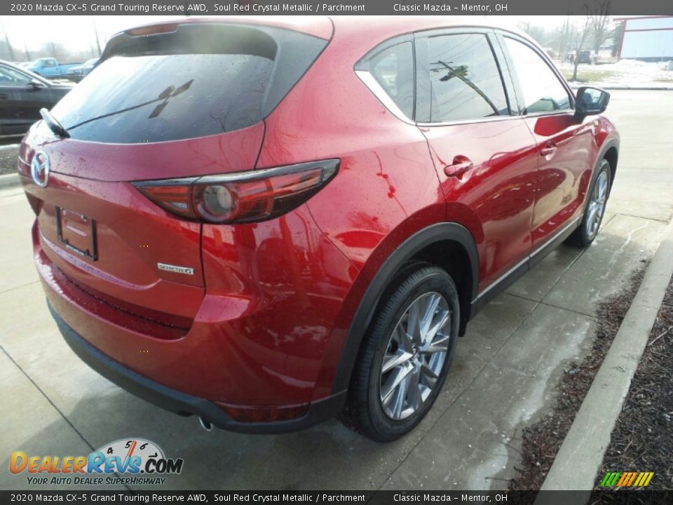 2020 Mazda CX-5 Grand Touring Reserve AWD Soul Red Crystal Metallic / Parchment Photo #6