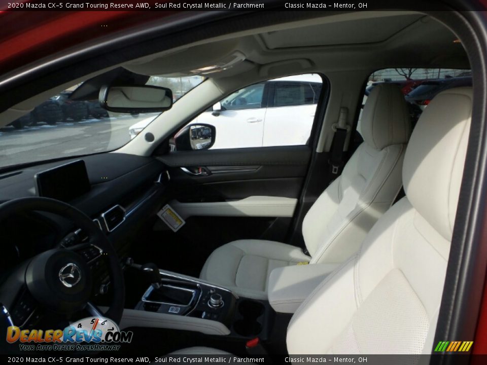 2020 Mazda CX-5 Grand Touring Reserve AWD Soul Red Crystal Metallic / Parchment Photo #7