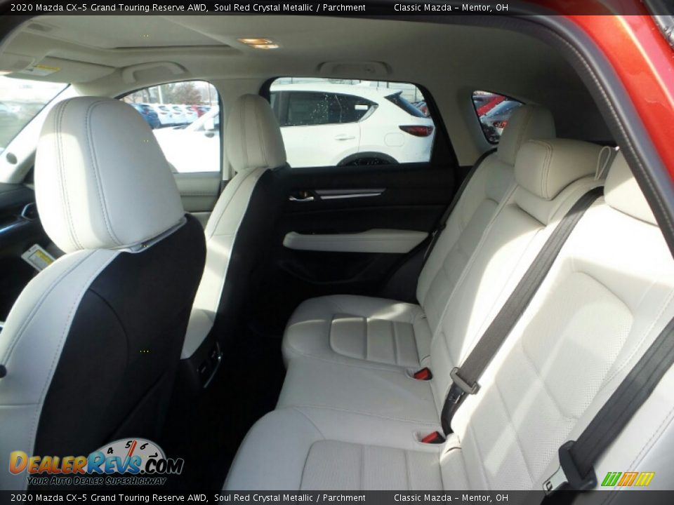 2020 Mazda CX-5 Grand Touring Reserve AWD Soul Red Crystal Metallic / Parchment Photo #8