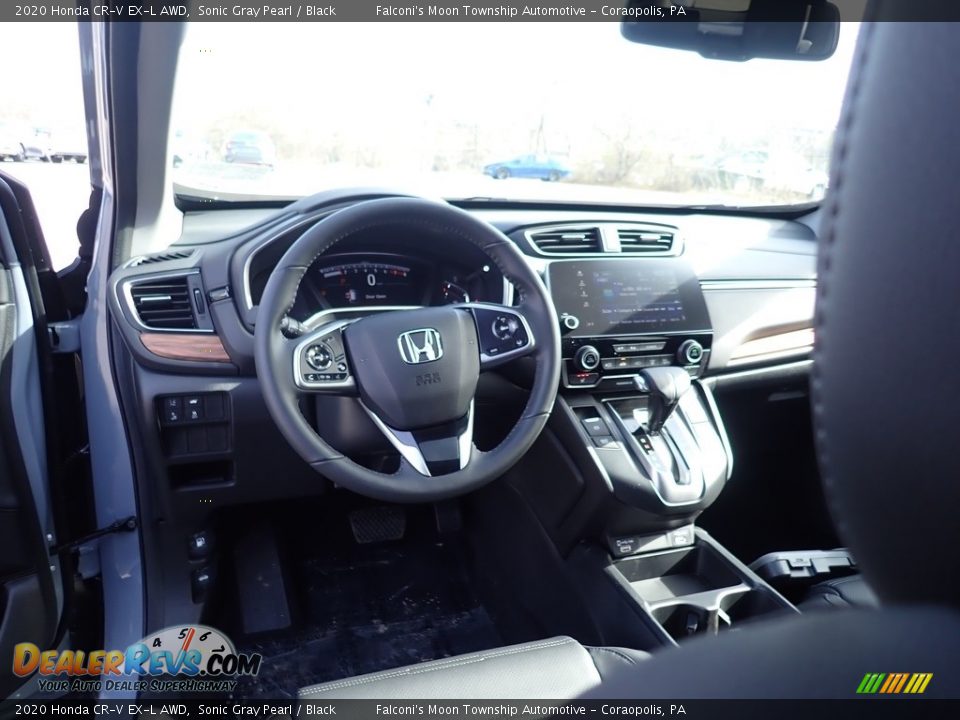 2020 Honda CR-V EX-L AWD Sonic Gray Pearl / Black Photo #10