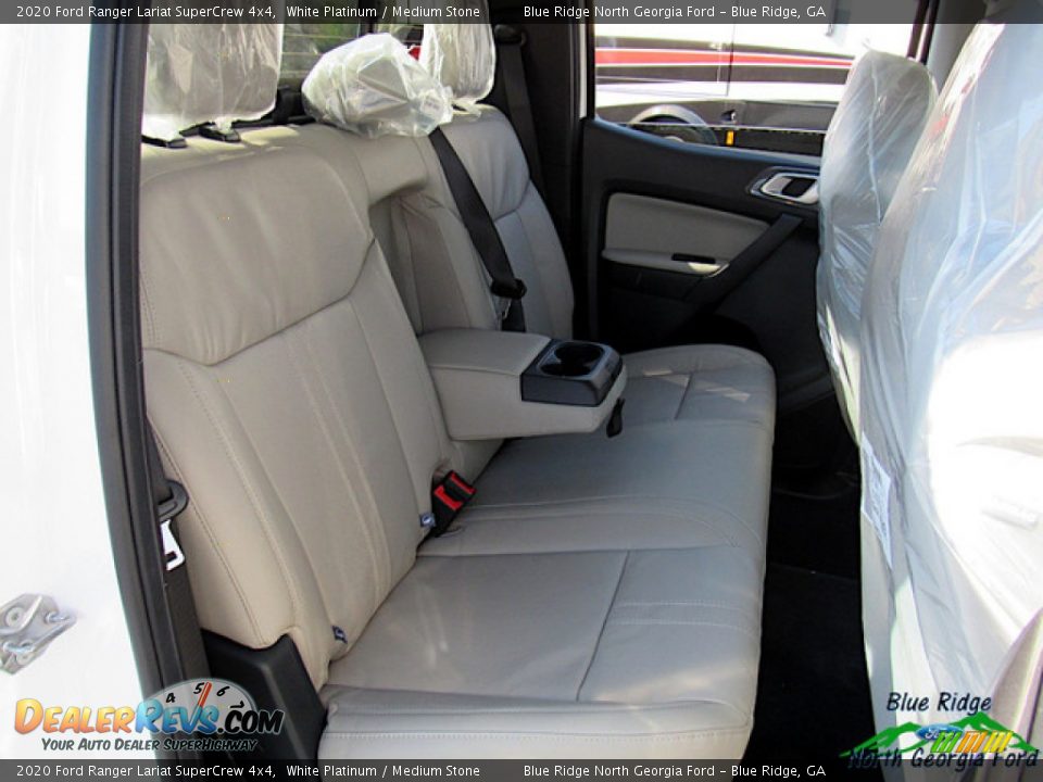 2020 Ford Ranger Lariat SuperCrew 4x4 White Platinum / Medium Stone Photo #12