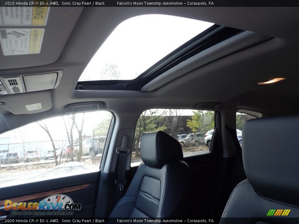 2020 Honda CR-V EX-L AWD Sonic Gray Pearl / Black Photo #13