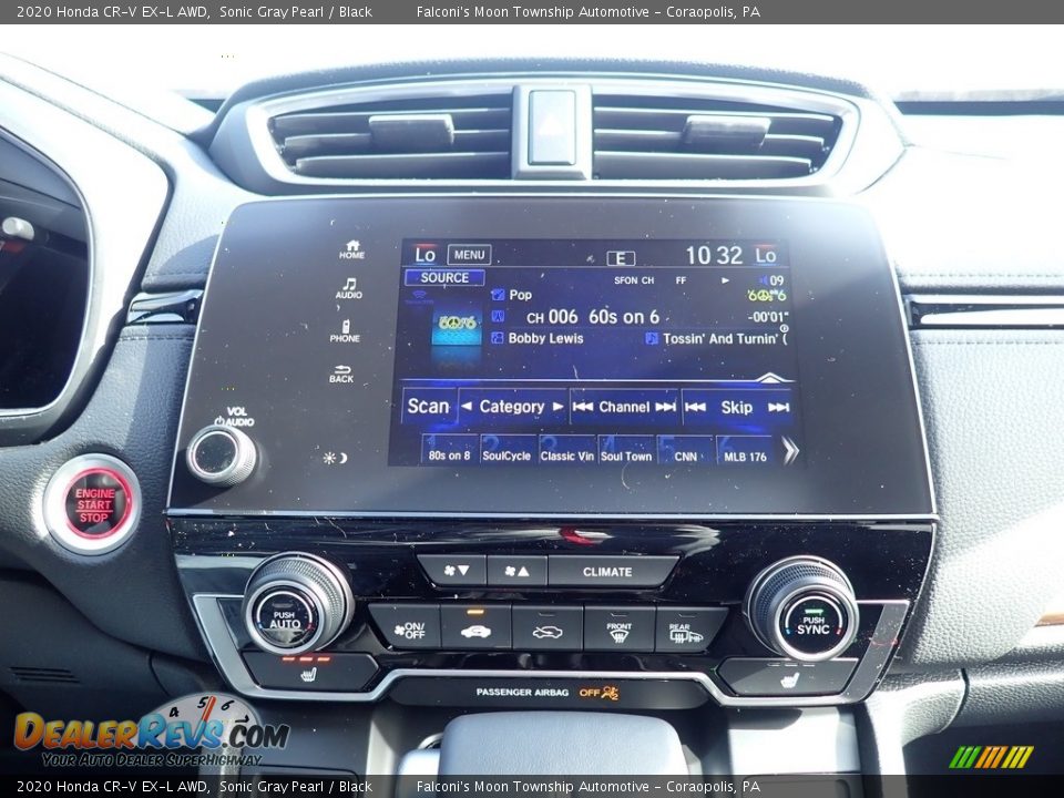 2020 Honda CR-V EX-L AWD Sonic Gray Pearl / Black Photo #14