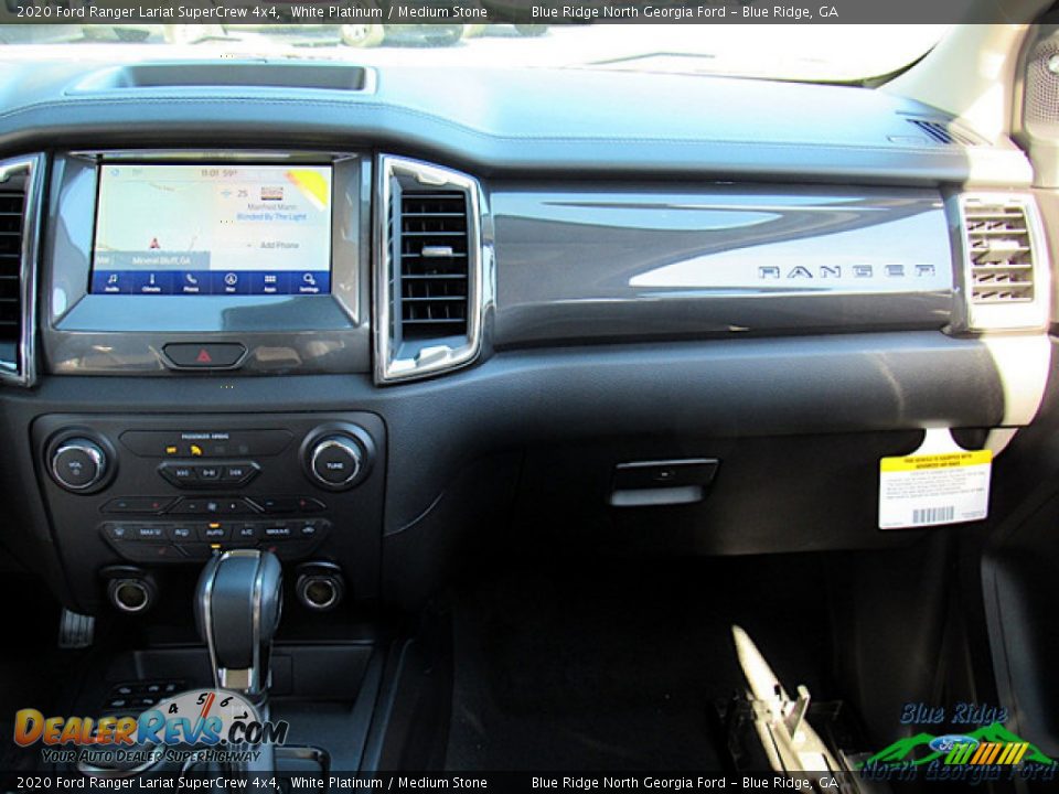 2020 Ford Ranger Lariat SuperCrew 4x4 White Platinum / Medium Stone Photo #16