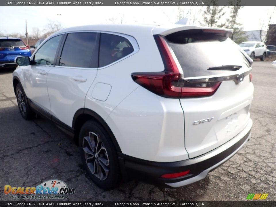 2020 Honda CR-V EX-L AWD Platinum White Pearl / Black Photo #2
