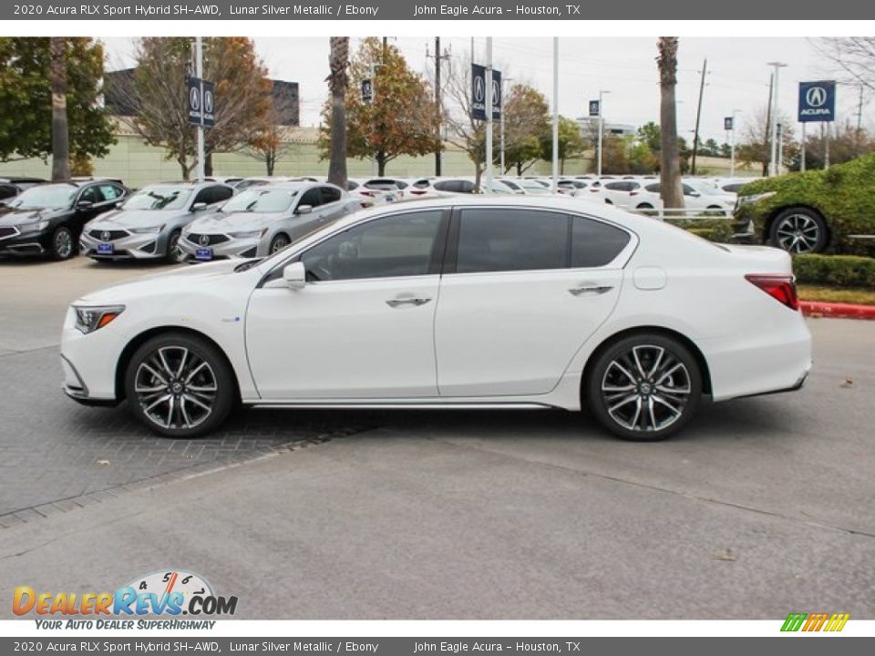 Lunar Silver Metallic 2020 Acura RLX Sport Hybrid SH-AWD Photo #5