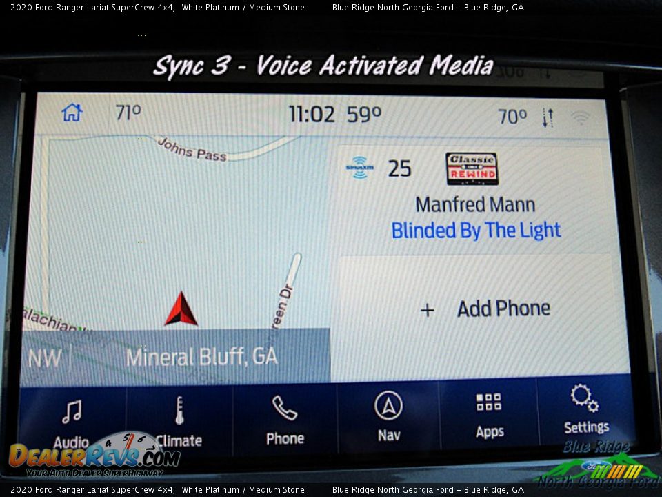 2020 Ford Ranger Lariat SuperCrew 4x4 White Platinum / Medium Stone Photo #19