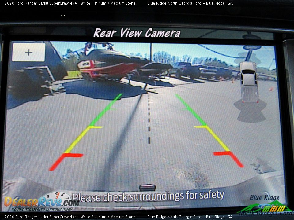 2020 Ford Ranger Lariat SuperCrew 4x4 White Platinum / Medium Stone Photo #20