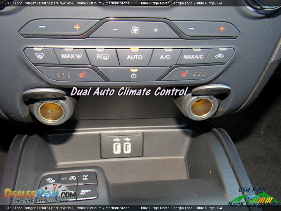 2020 Ford Ranger Lariat SuperCrew 4x4 White Platinum / Medium Stone Photo #22