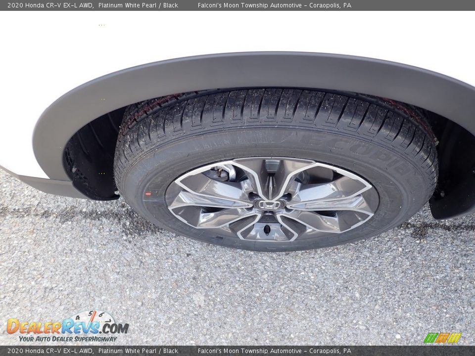 2020 Honda CR-V EX-L AWD Platinum White Pearl / Black Photo #7