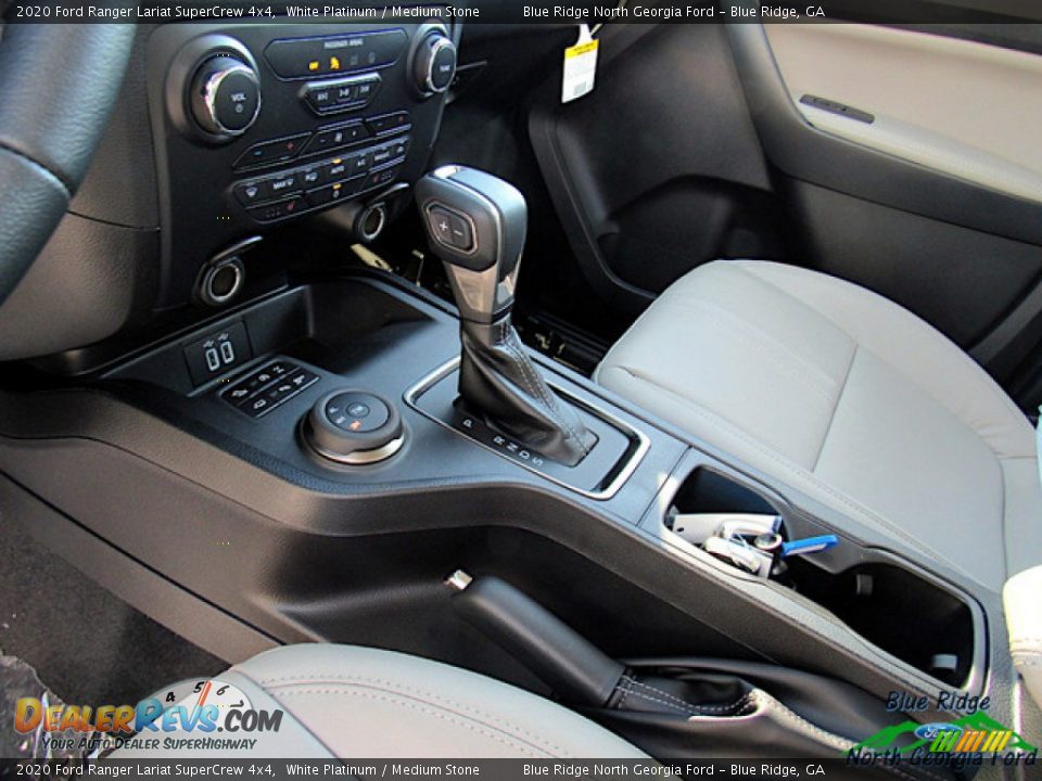 2020 Ford Ranger Lariat SuperCrew 4x4 White Platinum / Medium Stone Photo #24