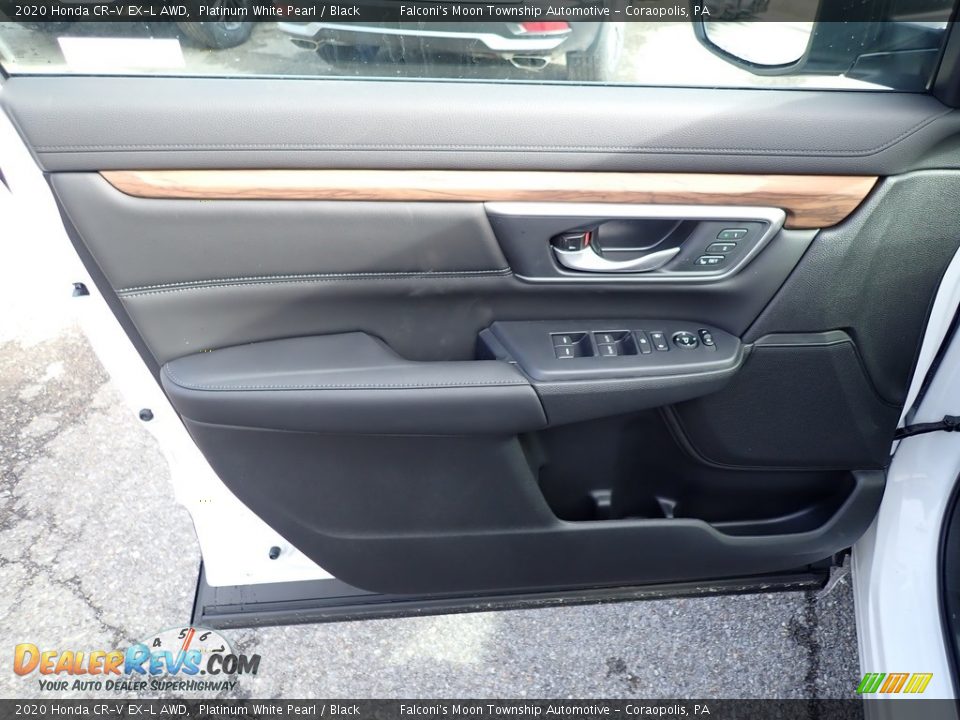 2020 Honda CR-V EX-L AWD Platinum White Pearl / Black Photo #11