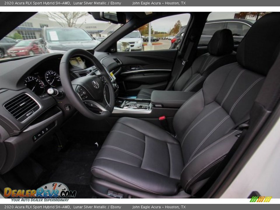Ebony Interior - 2020 Acura RLX Sport Hybrid SH-AWD Photo #17