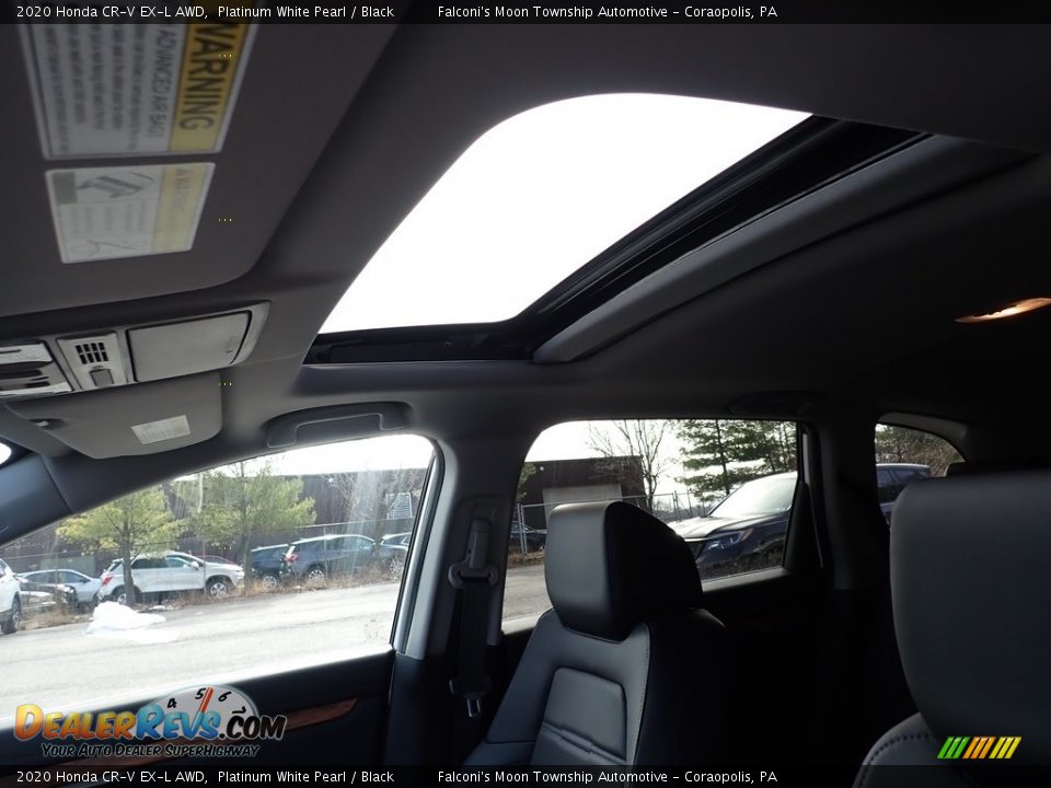 2020 Honda CR-V EX-L AWD Platinum White Pearl / Black Photo #13