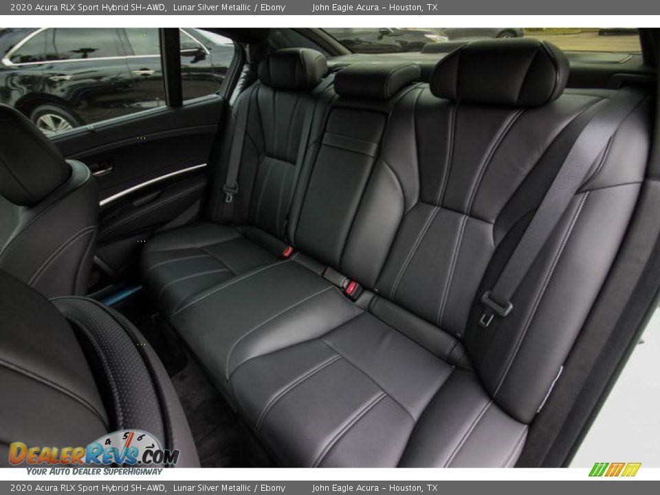 Rear Seat of 2020 Acura RLX Sport Hybrid SH-AWD Photo #20