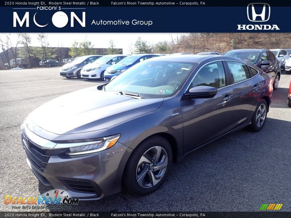 2020 Honda Insight EX Modern Steel Metallic / Black Photo #1
