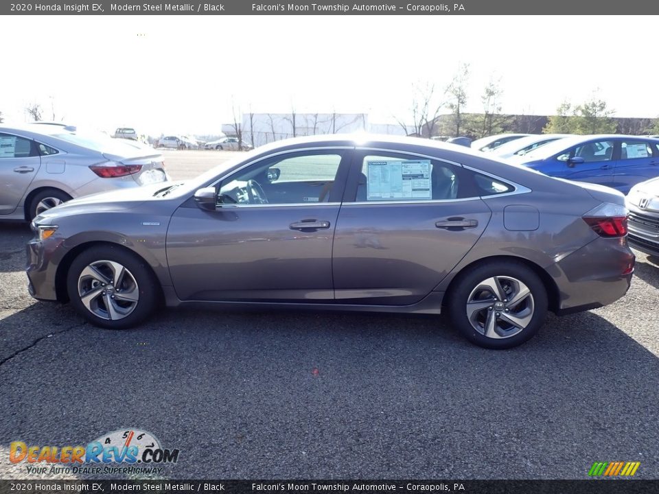 2020 Honda Insight EX Modern Steel Metallic / Black Photo #2