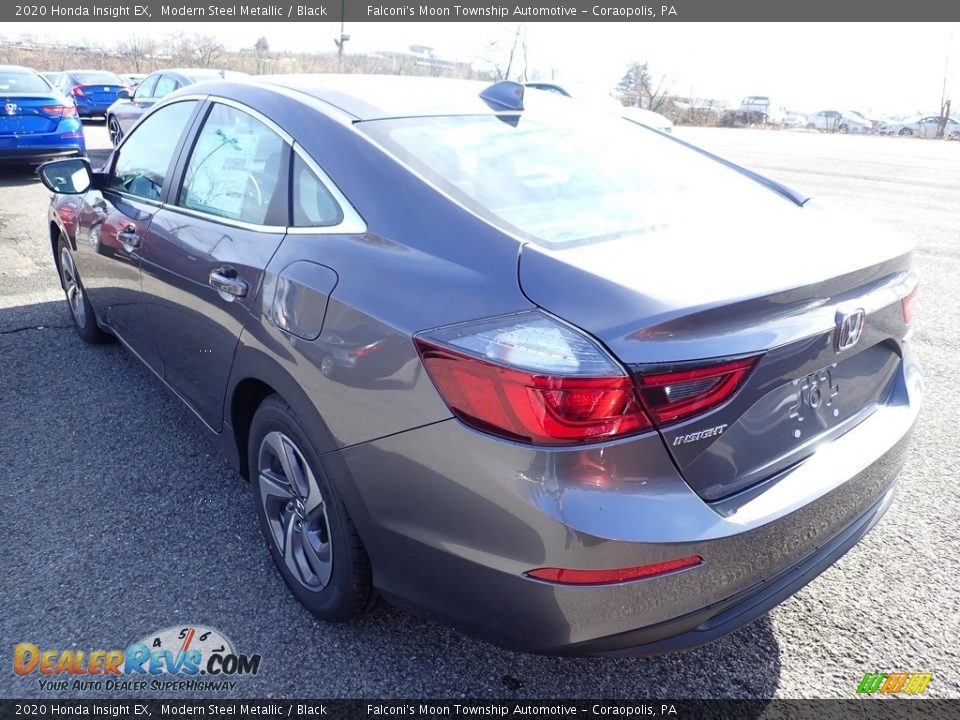2020 Honda Insight EX Modern Steel Metallic / Black Photo #3