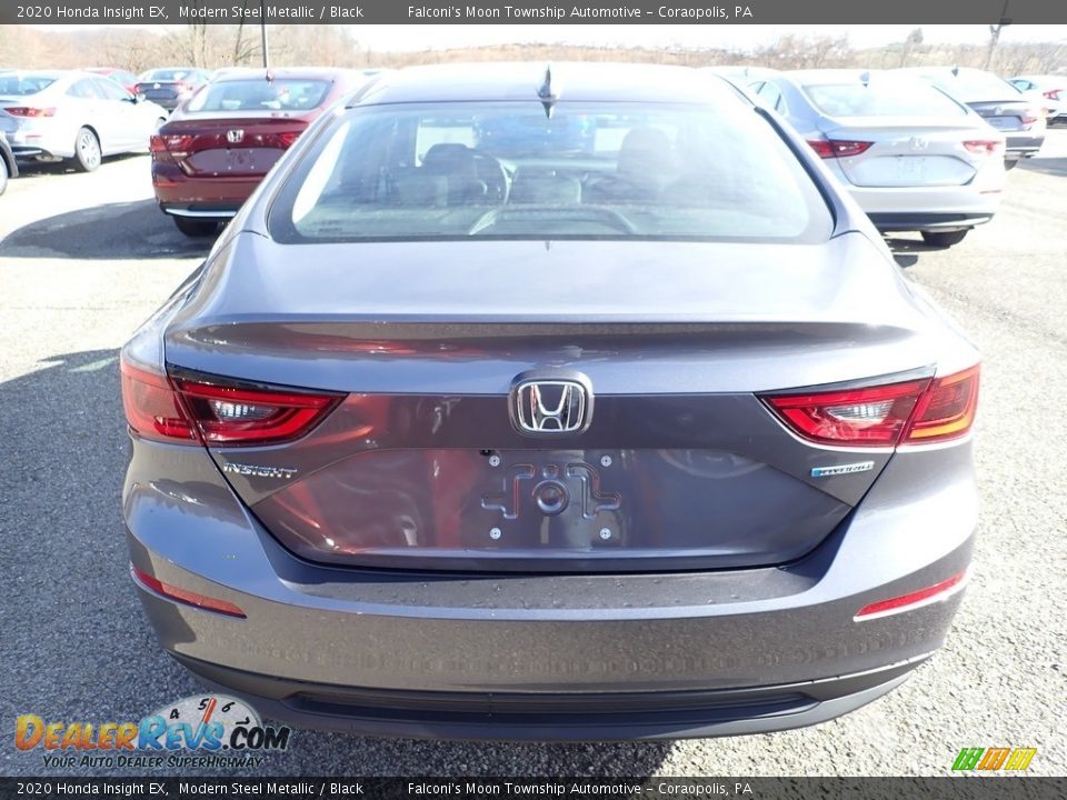 2020 Honda Insight EX Modern Steel Metallic / Black Photo #4