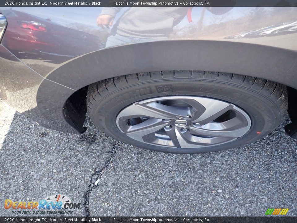 2020 Honda Insight EX Modern Steel Metallic / Black Photo #8