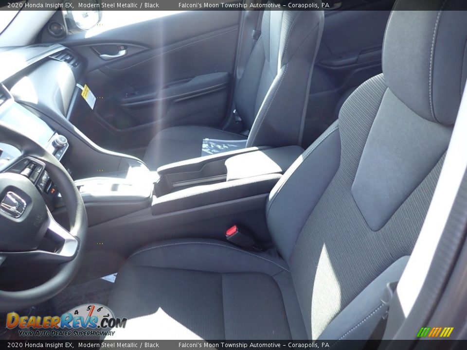2020 Honda Insight EX Modern Steel Metallic / Black Photo #9