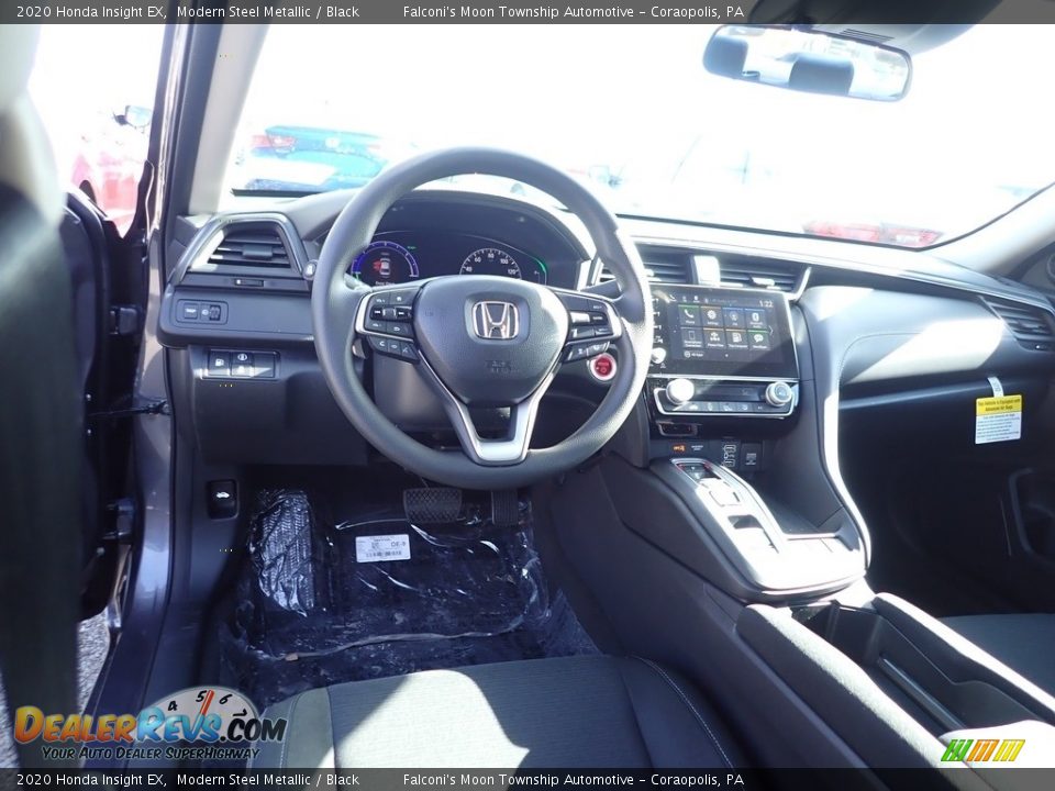 2020 Honda Insight EX Modern Steel Metallic / Black Photo #11