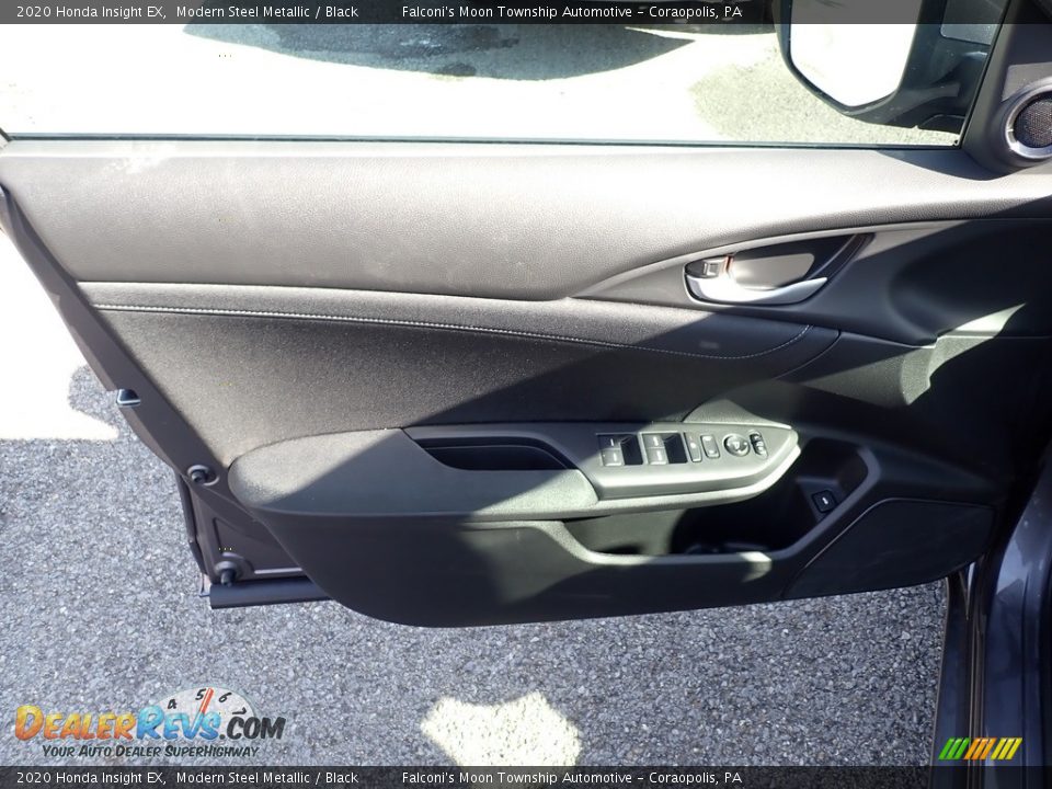 2020 Honda Insight EX Modern Steel Metallic / Black Photo #12
