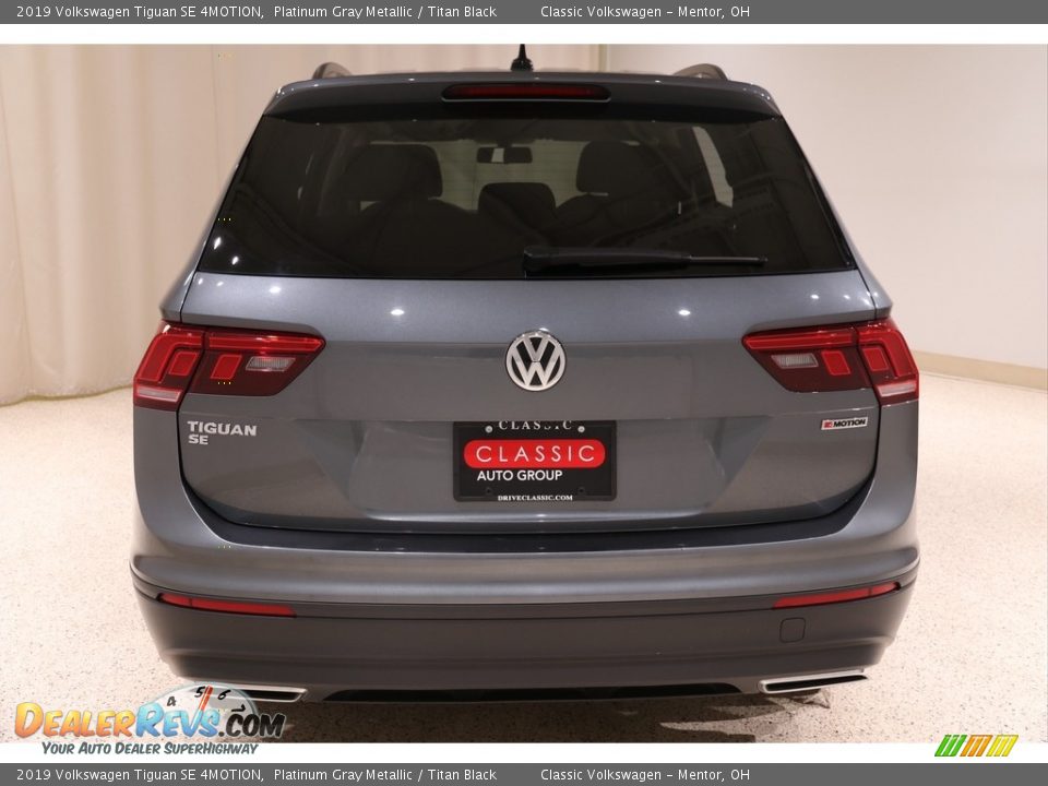 2019 Volkswagen Tiguan SE 4MOTION Platinum Gray Metallic / Titan Black Photo #18