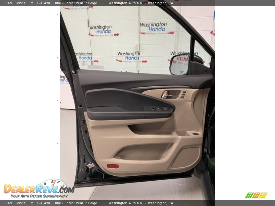 Door Panel of 2020 Honda Pilot EX-L AWD Photo #10