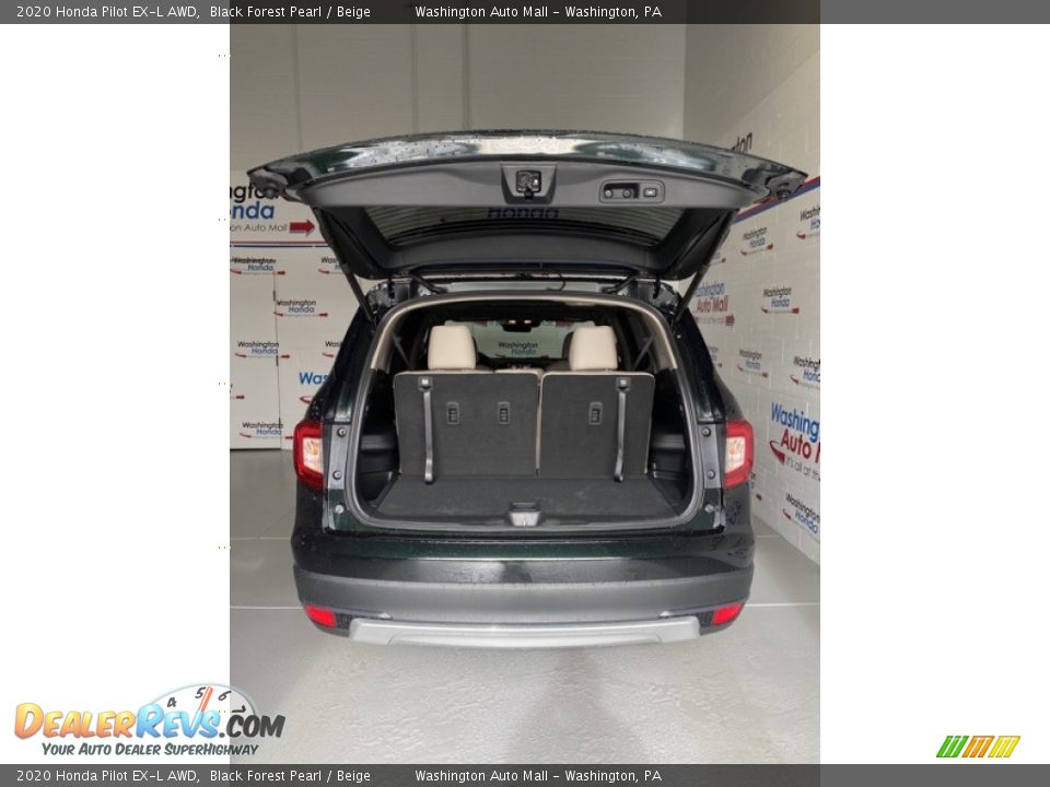 2020 Honda Pilot EX-L AWD Black Forest Pearl / Beige Photo #22