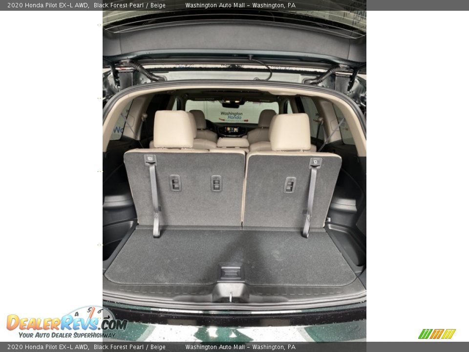 2020 Honda Pilot EX-L AWD Black Forest Pearl / Beige Photo #23