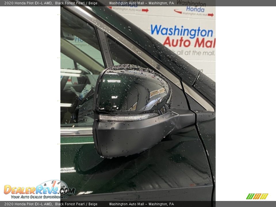 2020 Honda Pilot EX-L AWD Black Forest Pearl / Beige Photo #27