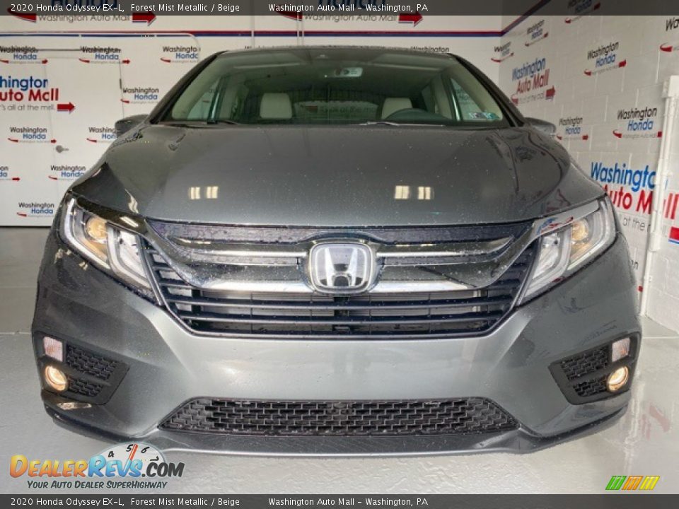 2020 Honda Odyssey EX-L Forest Mist Metallic / Beige Photo #3