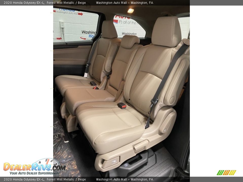 2020 Honda Odyssey EX-L Forest Mist Metallic / Beige Photo #16