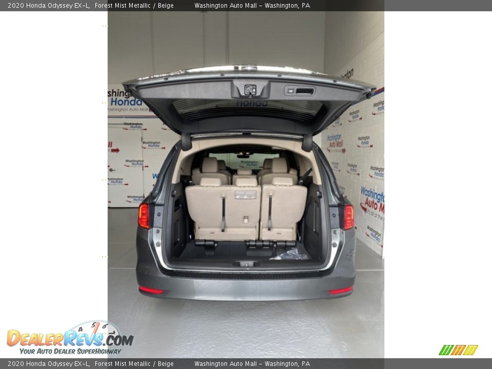 2020 Honda Odyssey EX-L Forest Mist Metallic / Beige Photo #20