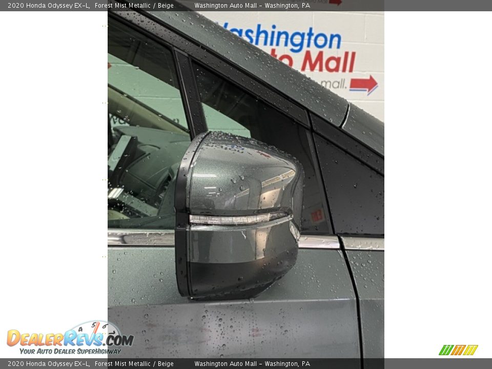 2020 Honda Odyssey EX-L Forest Mist Metallic / Beige Photo #25