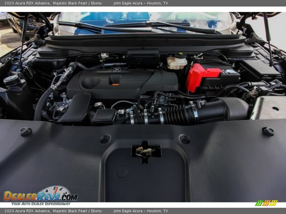 2020 Acura RDX Advance Majestic Black Pearl / Ebony Photo #25