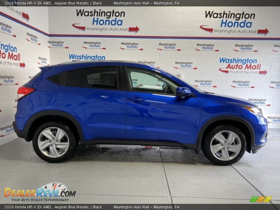 2020 Honda HR-V EX AWD Aegean Blue Metallic / Black Photo #1