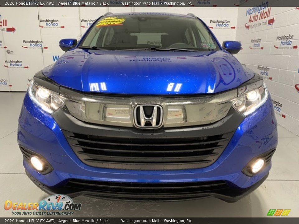 2020 Honda HR-V EX AWD Aegean Blue Metallic / Black Photo #3