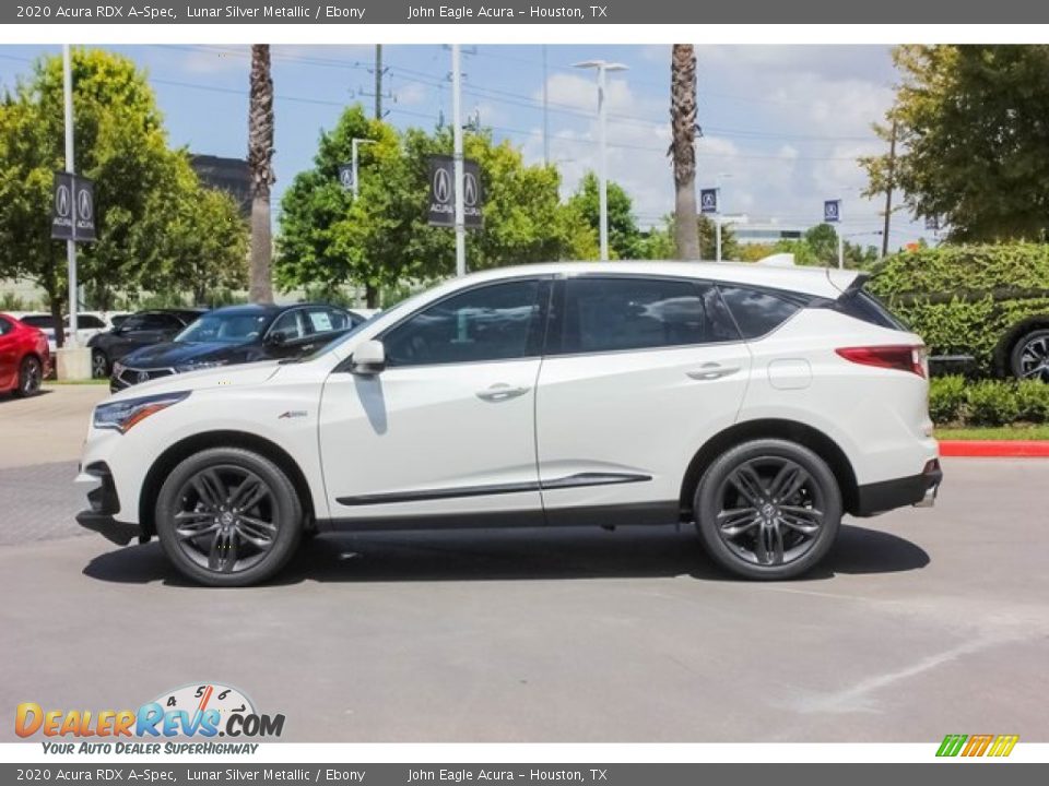 2020 Acura RDX A-Spec Lunar Silver Metallic / Ebony Photo #4