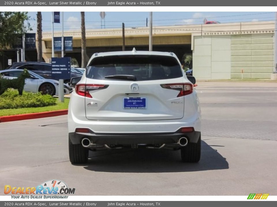 2020 Acura RDX A-Spec Lunar Silver Metallic / Ebony Photo #6