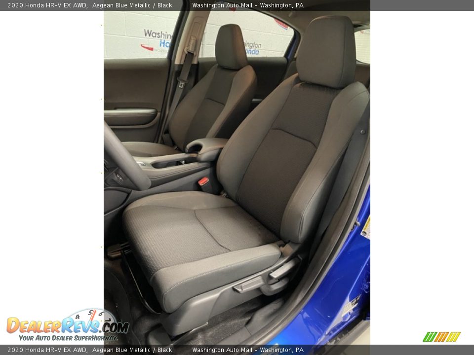 2020 Honda HR-V EX AWD Aegean Blue Metallic / Black Photo #14
