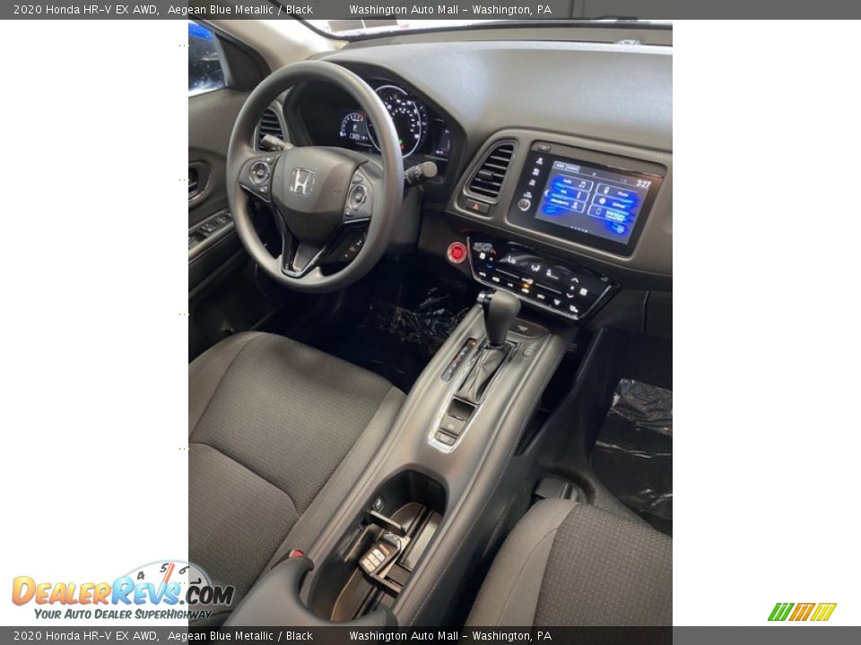 2020 Honda HR-V EX AWD Aegean Blue Metallic / Black Photo #23