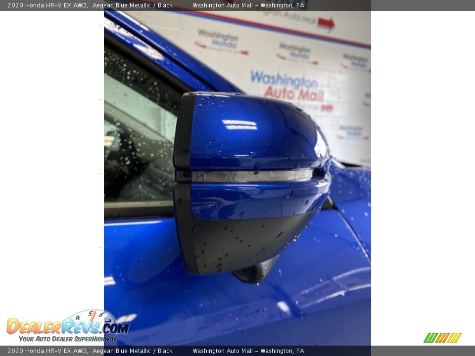 2020 Honda HR-V EX AWD Aegean Blue Metallic / Black Photo #24