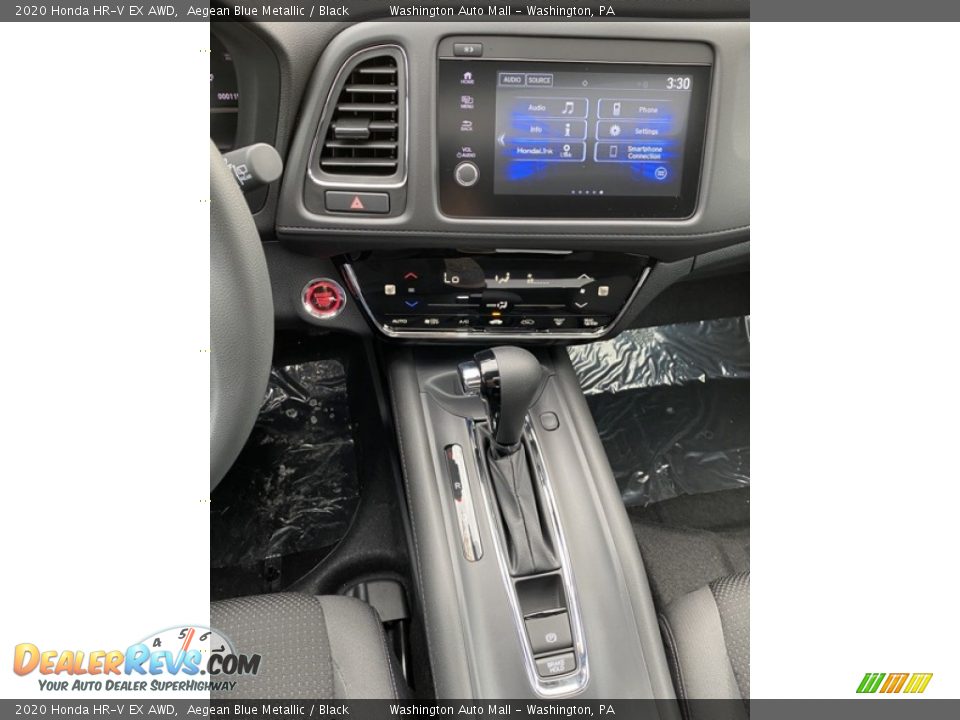 2020 Honda HR-V EX AWD Aegean Blue Metallic / Black Photo #28