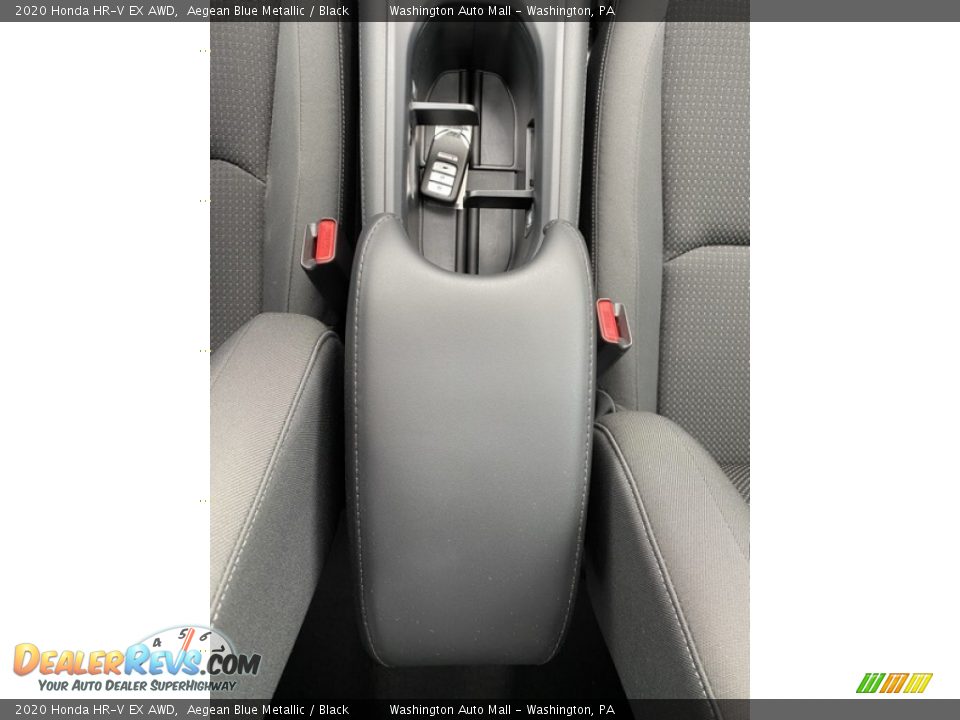 2020 Honda HR-V EX AWD Aegean Blue Metallic / Black Photo #31