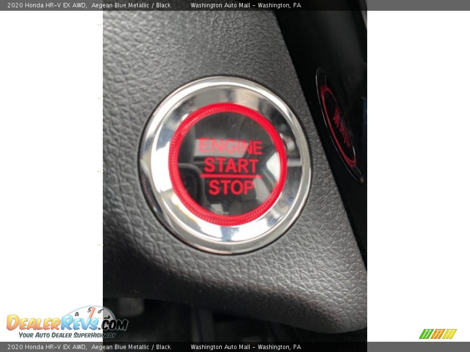 2020 Honda HR-V EX AWD Aegean Blue Metallic / Black Photo #32