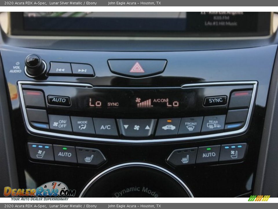 2020 Acura RDX A-Spec Lunar Silver Metallic / Ebony Photo #29